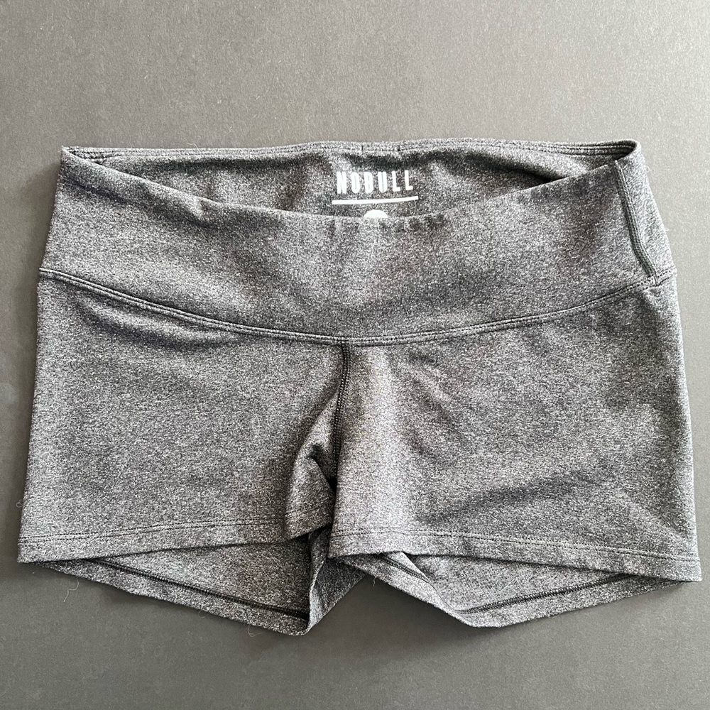 NOBULL Gray Heather Athletic Shorts